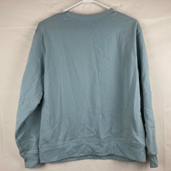 Disney Princess Crewneck Sweatshirt Womens Sz L Light Green Kindness Message - Picture 5 of 5